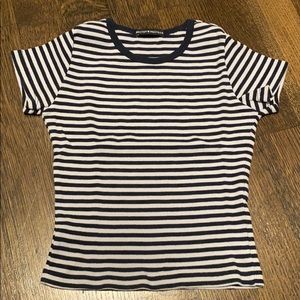 brandy melville striped tee!